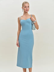 Remi Knit Dress - Sky Blue