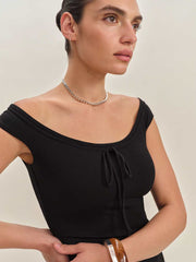 Milo Knit Dress - Black