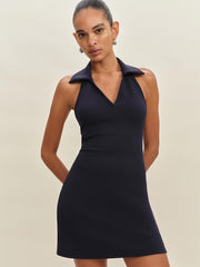 Austine Knit Dress - Navy