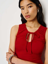 Bella Knit Top - Lipstick