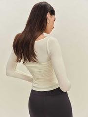 Julian Knit Top - Ivory