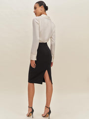 Maison Knit Skirt - Black