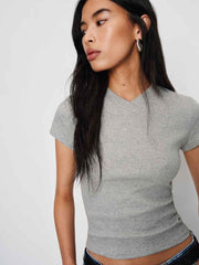 Lindie Tee - Heather Grey