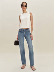 Pears Knit Top - Fior Di Latte