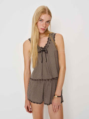 Hazel Pajama Set - Tartine Check