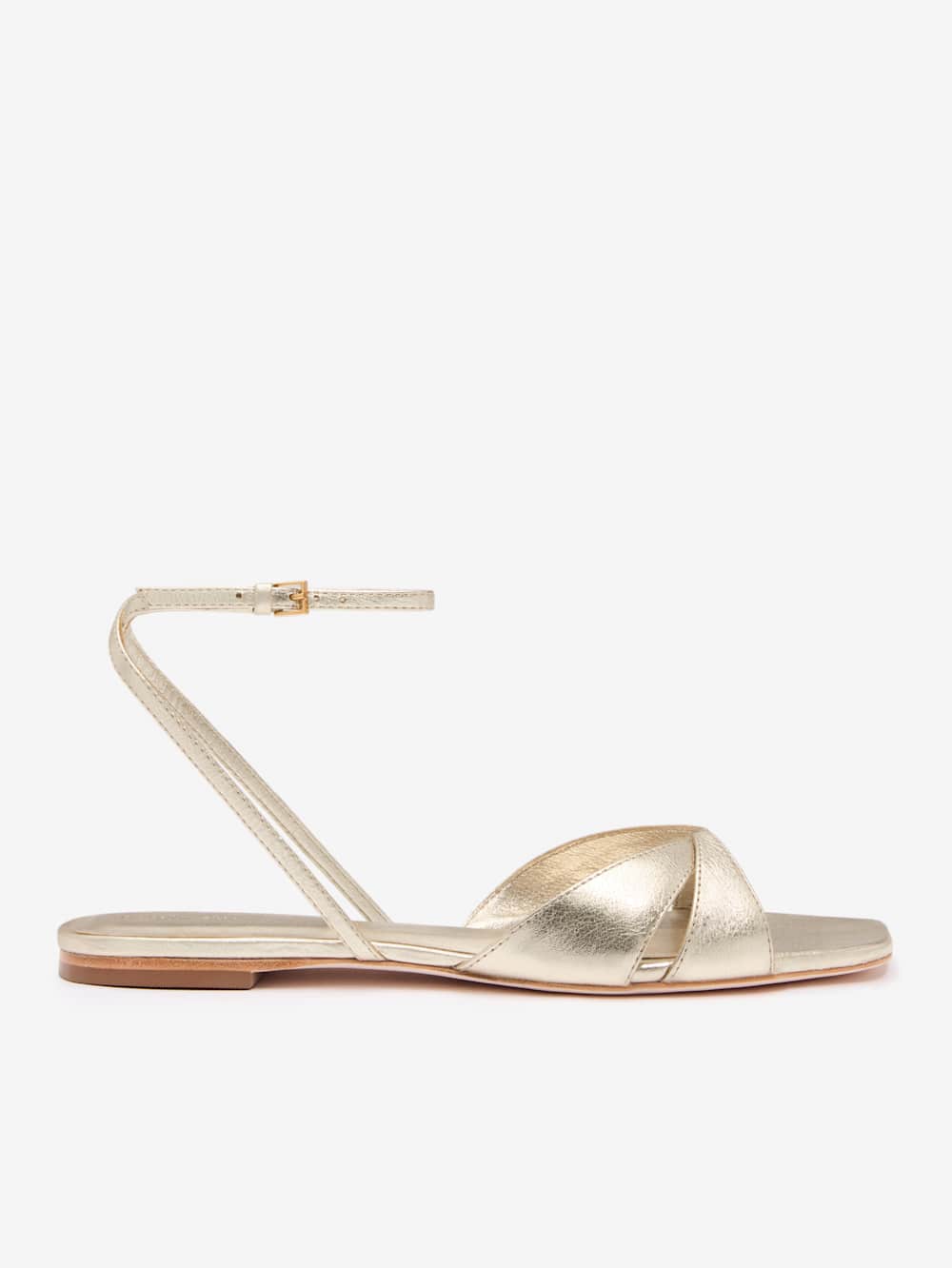 Marigold Flat Sandal - Gold
