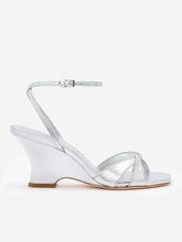 Margo Wedge Sandal - Silver