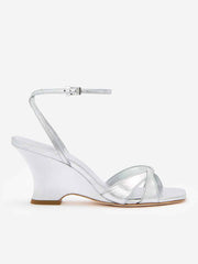 Margo Wedge Sandal - Silver