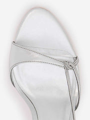 Nino Slingback Heeled Sandal - Silver
