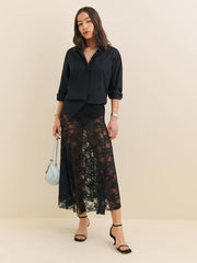 Mirabelle Knit Skirt - Black