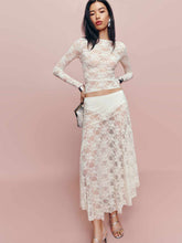 Mirabelle Knit Skirt - Ivory
