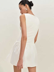 Alyssa Knit Dress - Fior Di Latte