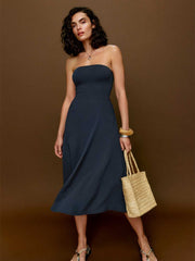 Lora Knit Dress - Midnight
