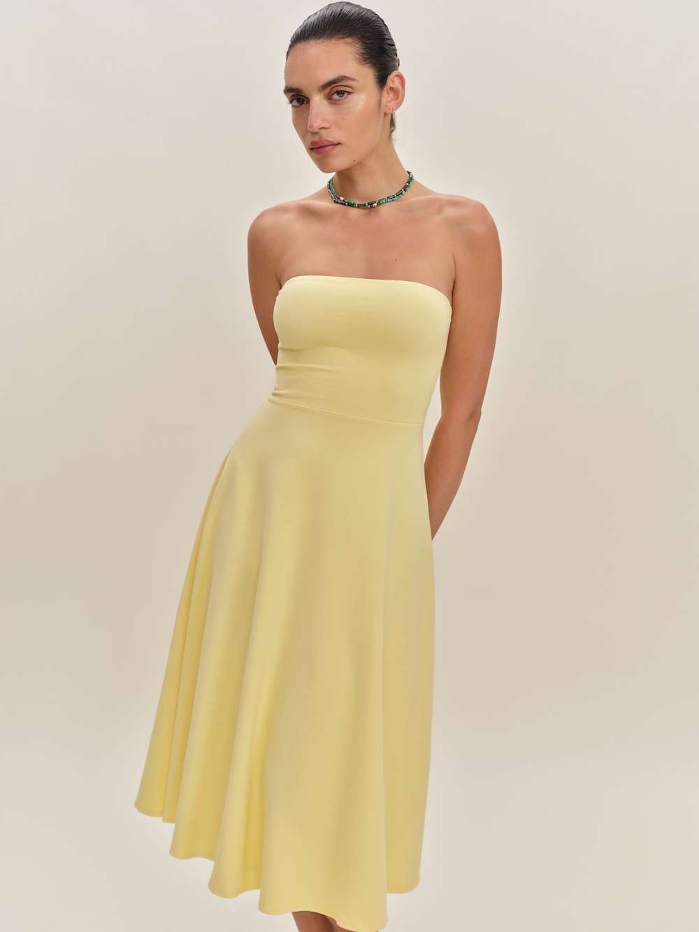 Lora Knit Dress - Pineapple