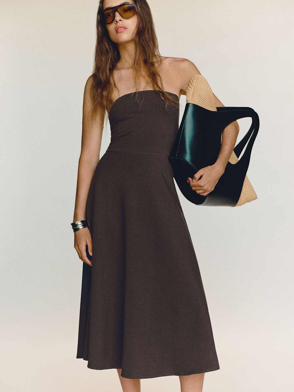 Lora Knit Dress - Mole