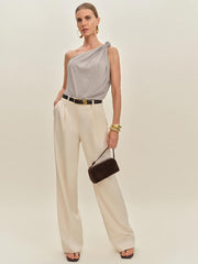 Harvey Knit Top - Heather Taupe