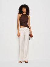 Reese Linen Top - Cafe