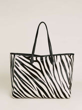 Sofia Tote - Zebra Haircalf