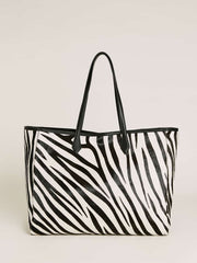 Sofia Tote - Zebra Haircalf