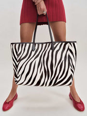 Sofia Tote - Zebra Haircalf