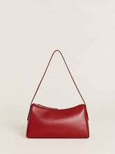 Hannah Shoulder Bag - Lipstick Leather