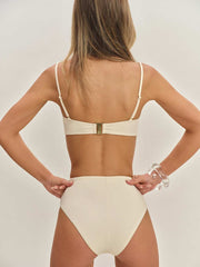 Perla Bikini Top - Fior Di Latte