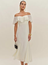 Charee Dress - Eggshell