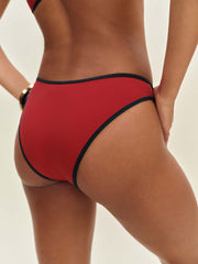 Douro Bikini Bottom - Lipstick Midnight