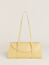 Elena Shoulder Bag - Lemon Custard Leather