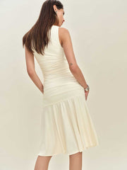 Kayla Knit Dress - Fior Di Latte
