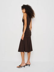 Kayla Knit Dress - Mole
