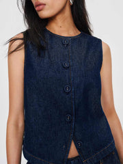 Bonnie Denim Top - Marion