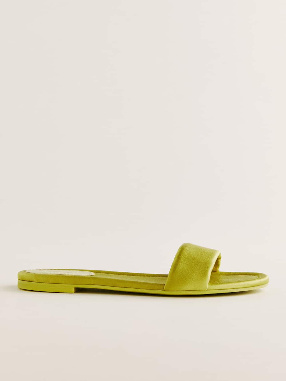 Tory Mule Sandal - Kiwi Satin