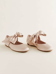 Talia Ballet Flat - Ballet Pink Satin