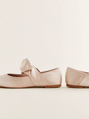Talia Ballet Flat - Ballet Pink Satin