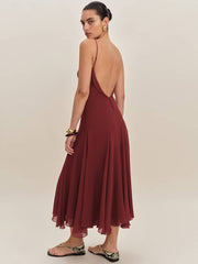 Fredo Dress - Chianti