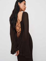 Olio Dress - Mole