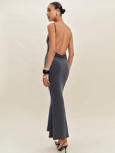 Averil Knit Dress - Grey Sky