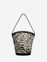 Giuliana Bag - Zebra Raffia