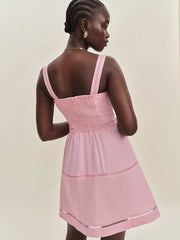 Everett Mini Linen Dress - Babygirl