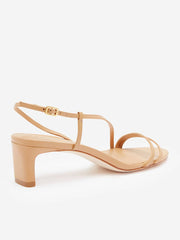 Suri Heeled Sandal - Buff
