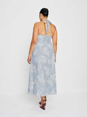 Tala Linen Dress Es - Angelic