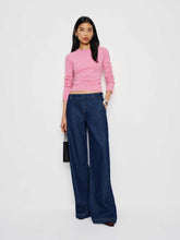 Lian Cashmere Crew Sweater - Taffy