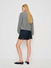 Fern Satin Short - Midnight
