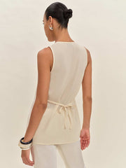 Floria Top - Cream