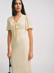 Tyra Dress - Salt And Pepper