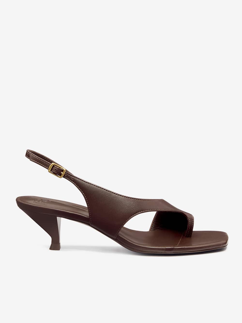 Marnie Heeled Sandal - Espresso Leather
