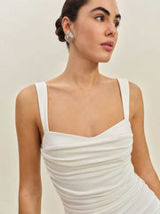 Leda Knit Dress - Fior Di Latte
