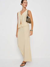 Olivia Knit Two Piece - Custard