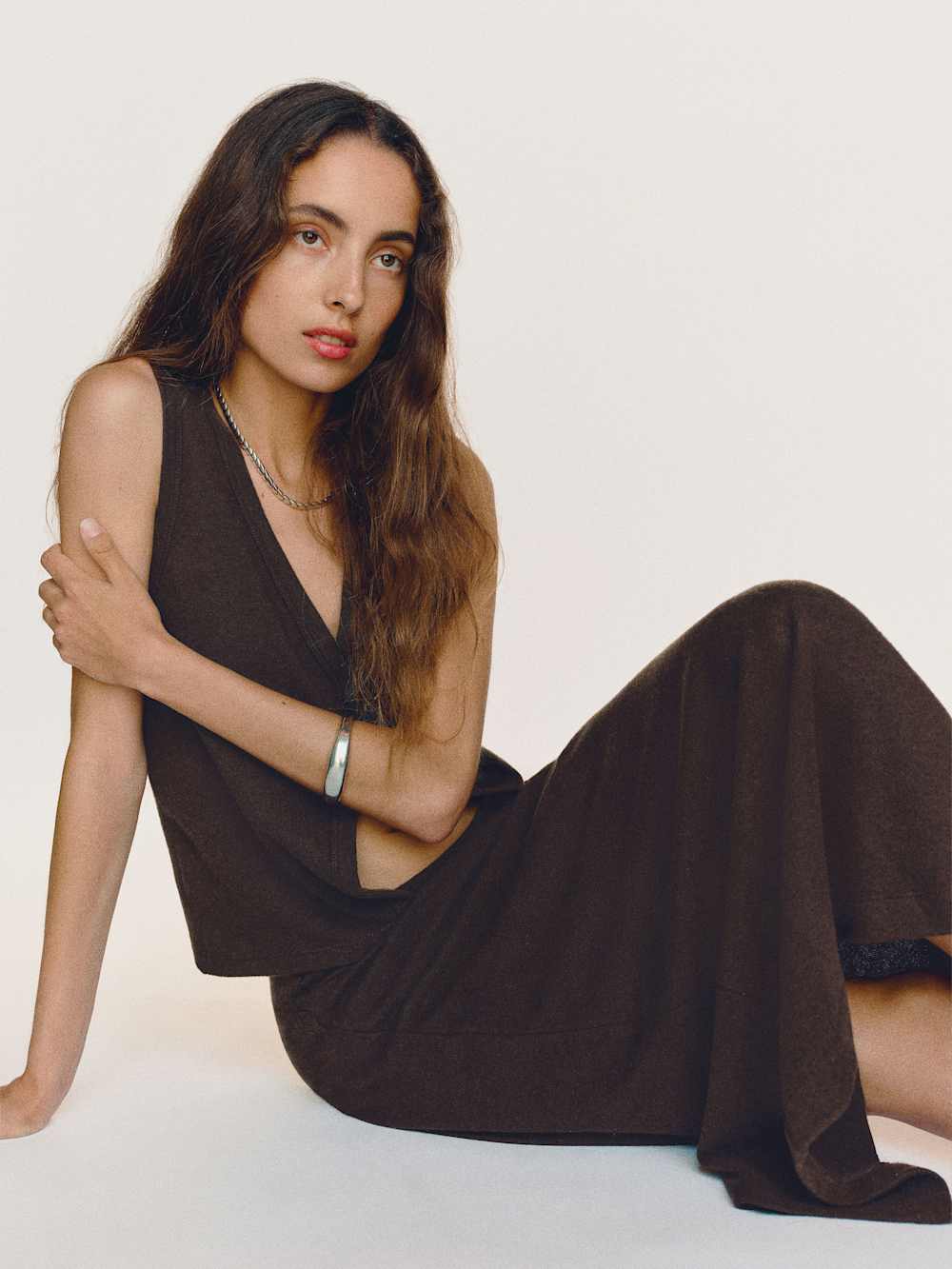 Olivia Knit Two Piece - Mole